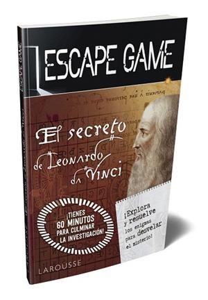 ESCAPE GAME. EL SECRETO DE LEONARDO DA VINCI | 9788417720568 | AA.DD. | Llibreria Drac - Llibreria d'Olot | Comprar llibres en català i castellà online