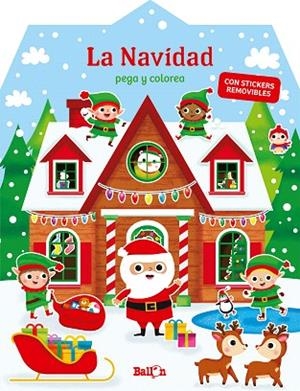 NAVIDAD, LA  PEGA Y COLOREA | 9789403214856 | AA.DD. | Llibreria Drac - Librería de Olot | Comprar libros en catalán y castellano online