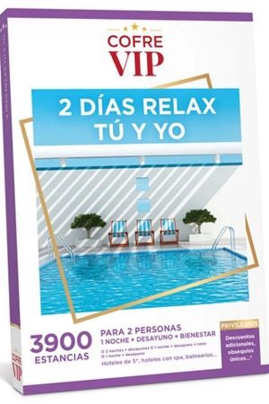 COFREVIP 2 DIAS DE RELAX TU Y YO | 3701066715712 | COFREVIP | Llibreria Drac - Librería de Olot | Comprar libros en catalán y castellano online