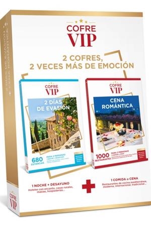 COFREVIP 2 DIAS DE EVASION + CENA ROMANTICA | 3701066715743 | COFREVIP | Llibreria Drac - Librería de Olot | Comprar libros en catalán y castellano online