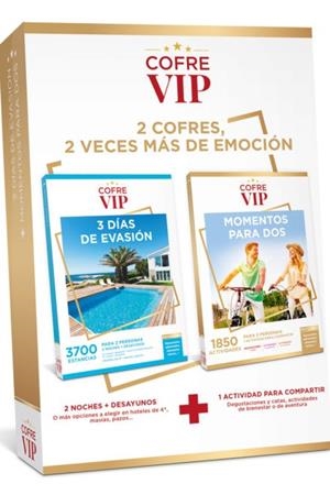 COFREVIP 3 DIAS DE EVASION + MOMENTOS PARA DOS | 3701066715774 | COFREVIP | Llibreria Drac - Librería de Olot | Comprar libros en catalán y castellano online