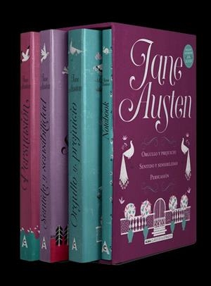 ESTUCHE JANE AUSTEN: ORGULLO Y PREJUICIO | SENTIDO Y SENSIBILIDAD | PERSUASION + NOTEBOOK | 9788418008269 | AUSTEN, JANE | Llibreria Drac - Librería de Olot | Comprar libros en catalán y castellano online
