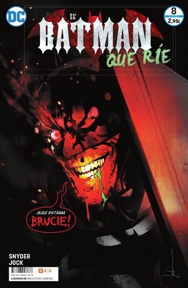 BATMAN QUE RÍE, EL NÚM. 08 (DE 8) | 9788418094248 | SNYDER, SCOTT; JOCK; WILLIAMSON, JOSHUA | Llibreria Drac - Librería de Olot | Comprar libros en catalán y castellano online