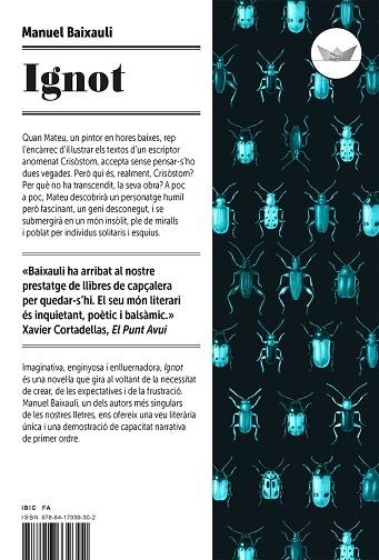 IGNOT | 9788417339302 | BAIXAULI, MANUEL | Llibreria Drac - Librería de Olot | Comprar libros en catalán y castellano online