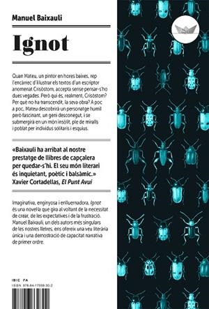 IGNOT | 9788417339302 | BAIXAULI, MANUEL | Llibreria Drac - Llibreria d'Olot | Comprar llibres en català i castellà online