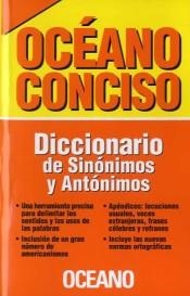 DICCIONARIO DE SINONIMOS Y ANTONIMOS. OCEANO CONCISO | 9788449453380 | DD.AA. | Llibreria Drac - Librería de Olot | Comprar libros en catalán y castellano online