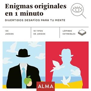 ENIGMAS ORIGINALES EN 1 MINUTO | 9788418008474 | AA.DD. | Llibreria Drac - Librería de Olot | Comprar libros en catalán y castellano online