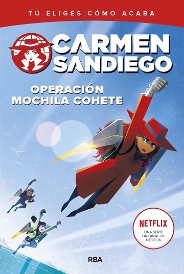 CARMEN SANDIEGO OPERACION MOCHILA COHETE | 9788427220201 | NISSON, SAM | Llibreria Drac - Llibreria d'Olot | Comprar llibres en català i castellà online
