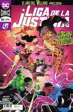 LIGA DE LA JUSTICIA NUM 94/16 | 9788418043505 | SNYDER, SCOTT/TYNION IV, JAMES | Llibreria Drac - Librería de Olot | Comprar libros en catalán y castellano online