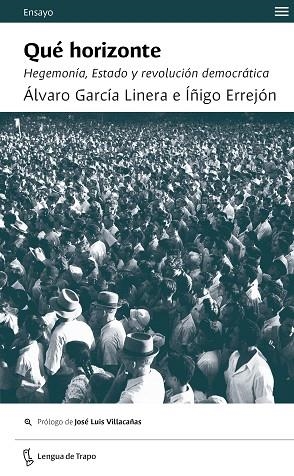 QUÉ HORIZONTE | 9788483812457 | ERREJÓN, ÍÑIGO; GARCÍA, ÁLVARO | Llibreria Drac - Librería de Olot | Comprar libros en catalán y castellano online