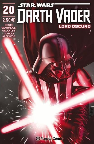 STAR WARS DARTH VADER LORD OSCURO Nº 20/25 | 9788413411538 | SOULE, CHARLES; CAMUNCOLI, GIUSEPPE | Llibreria Drac - Llibreria d'Olot | Comprar llibres en català i castellà online
