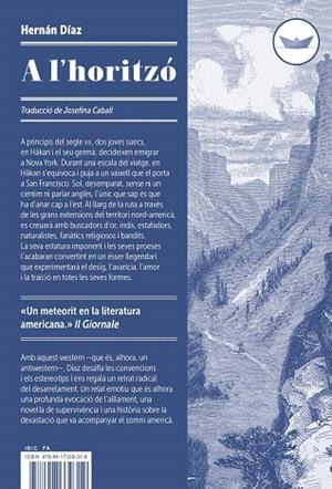 A L'HORITZO | 9788417339319 | DIAZ, HERNAN | Llibreria Drac - Librería de Olot | Comprar libros en catalán y castellano online
