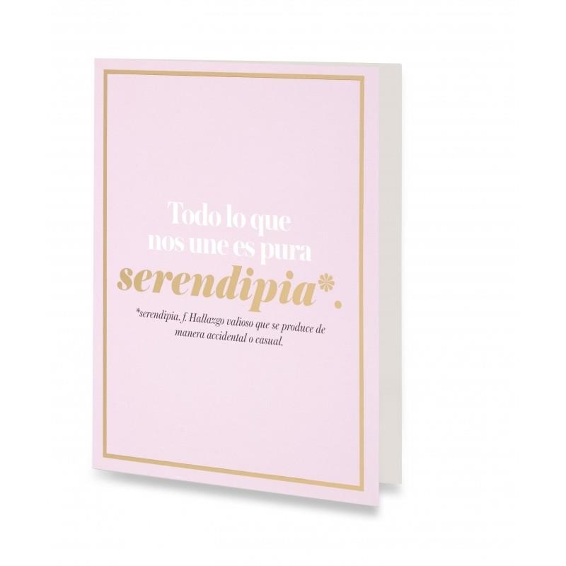 TARJETA SERENDIPIA LA VECINA RUBIA | 8432715118732 | VECINA RUBIA | Llibreria Drac - Llibreria d'Olot | Comprar llibres en català i castellà online