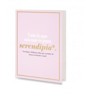TARJETA SERENDIPIA LA VECINA RUBIA | 8432715118732 | VECINA RUBIA | Llibreria Drac - Llibreria d'Olot | Comprar llibres en català i castellà online