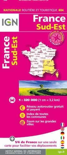 MAPA FRANCE SUD EST 1:320 000 | 9782758549093 | AA.DD. | Llibreria Drac - Librería de Olot | Comprar libros en catalán y castellano online
