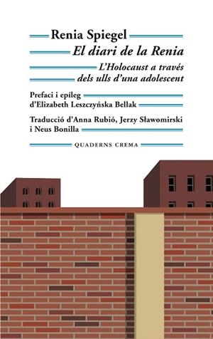 DIARI DE LA RENIA, EL | 9788477276197 | SPIEGEL, RENIA | Llibreria Drac - Llibreria d'Olot | Comprar llibres en català i castellà online