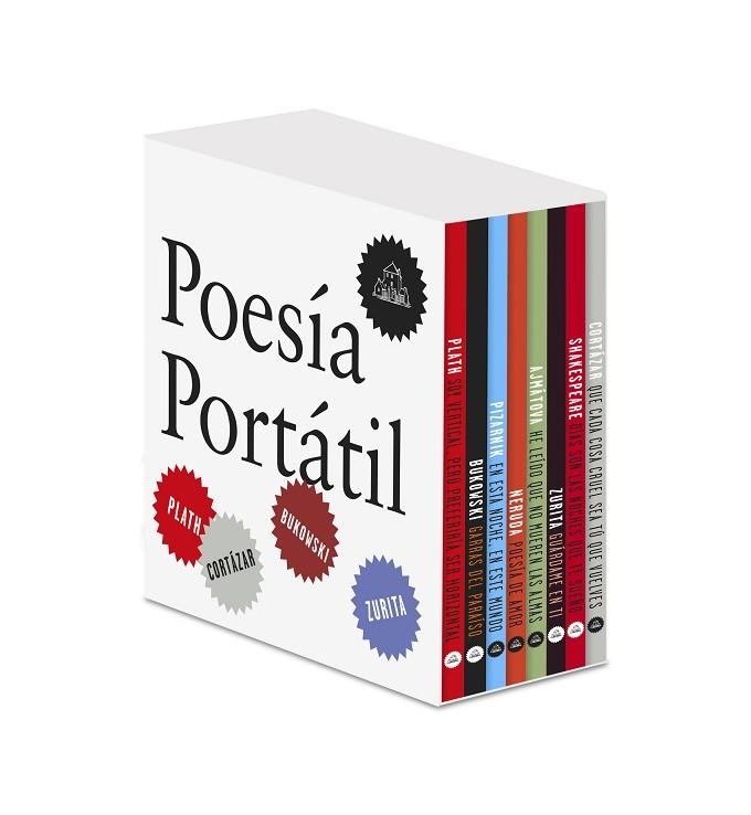 ESTUCHE POESÍA PORTÁTIL (PLATH | BUKOWSKI | PIZARNIK | NERUDA | AJMÁTOVA | ZURITA | SHAKESPEARE | CORTÁZAR) | 9788439737285 | AA.DD. | Llibreria Drac - Llibreria d'Olot | Comprar llibres en català i castellà online