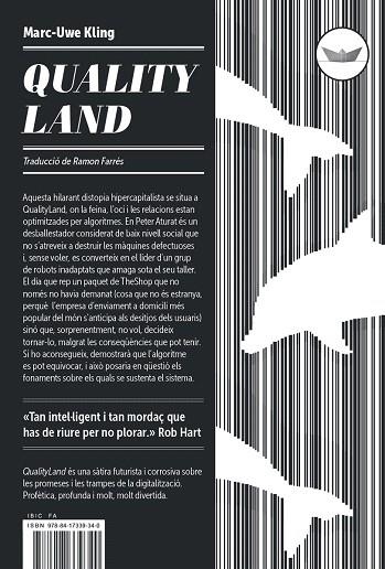QUALITYLAND | 9788417339340 | KLING, MARC-UWE | Llibreria Drac - Llibreria d'Olot | Comprar llibres en català i castellà online