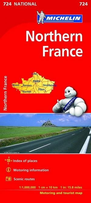 MAPA NATIONAL NORTHERN FRANCE | 9782067228726 | MICHELIN | Llibreria Drac - Librería de Olot | Comprar libros en catalán y castellano online