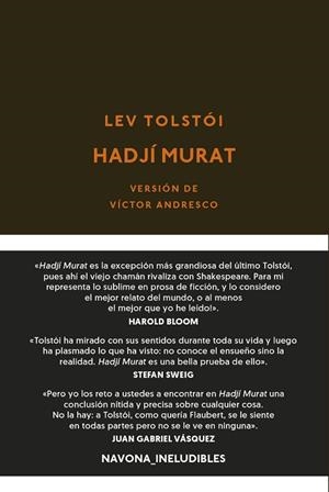 HADJÍ MURAT | 9788417978549 | TOLSTÓI, LEV | Llibreria Drac - Llibreria d'Olot | Comprar llibres en català i castellà online