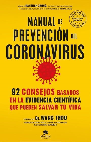MANUAL DE PREVENCIÓN DEL CORONAVIRUS | 9788413440316 | ZHOU, WANG | Llibreria Drac - Librería de Olot | Comprar libros en catalán y castellano online