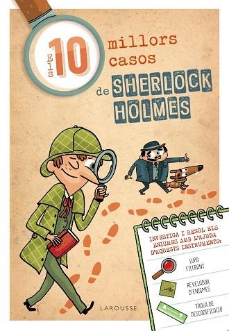 DEU MILLORS CASOS DE SHERLOCK HOLMES, ELS | 9788418100116 | AA.DD. | Llibreria Drac - Librería de Olot | Comprar libros en catalán y castellano online