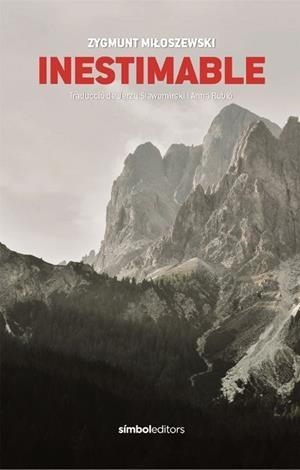 INESTIMABLE | 9788415315711 | MILOSZEWSKI, ZYGMUNT | Llibreria Drac - Librería de Olot | Comprar libros en catalán y castellano online