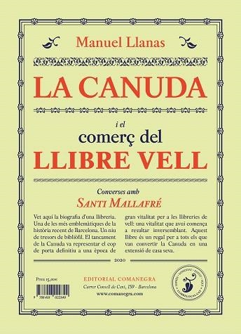 CANUDA I EL COMERÇ DEL LLIBRE VELL, LA | 9788418022401 | LLANAS, MANUEL | Llibreria Drac - Librería de Olot | Comprar libros en catalán y castellano online