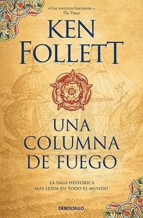 UNA COLUMNA DE FUEGO (SAGA LOS PILARES DE LA TIERRA 3) | 9788466351058 | FOLLETT, KEN | Llibreria Drac - Librería de Olot | Comprar libros en catalán y castellano online