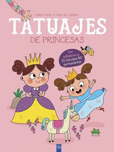 TATUAJES DE PRINCESAS | 9788408219156 | YOYO | Llibreria Drac - Librería de Olot | Comprar libros en catalán y castellano online