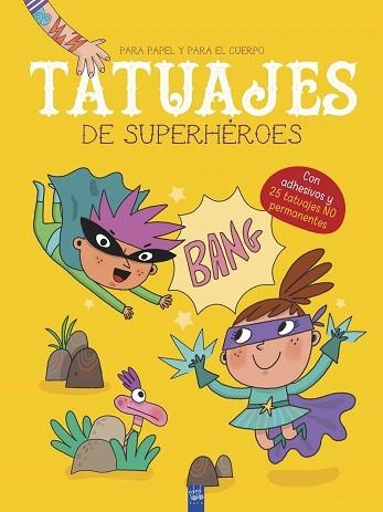 TATUAJES DE SUPERHÉROES | 9788408219170 | YOYO | Llibreria Drac - Librería de Olot | Comprar libros en catalán y castellano online