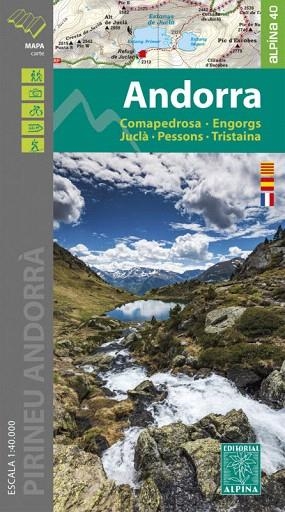 ANDORRA. MAPA ALPINA 1:40000 | 9788480908429 | AA.DD. | Llibreria Drac - Llibreria d'Olot | Comprar llibres en català i castellà online