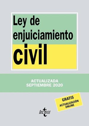 LEY DE ENJUICIAMIENTO CIVIL ED.2020 | 9788430980147 | AA.DD. | Llibreria Drac - Librería de Olot | Comprar libros en catalán y castellano online