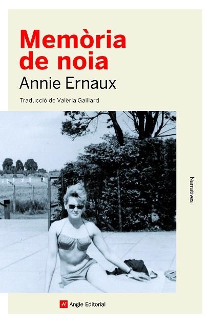MEMÒRIA DE NOIA | 9788418197062 | ERNAUX, ANNIE | Llibreria Drac - Librería de Olot | Comprar libros en catalán y castellano online