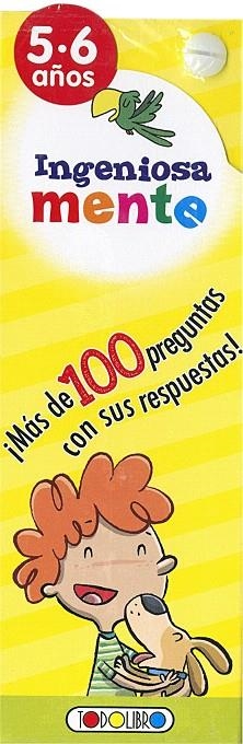 INGENIOSAMENTE 5-6 AÑOS | 9788490375693 | AA.DD. | Llibreria Drac - Librería de Olot | Comprar libros en catalán y castellano online