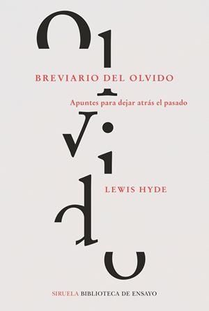 BREVIARIO DEL OLVIDO | 9788418245619 | HYDE, LEWIS | Llibreria Drac - Llibreria d'Olot | Comprar llibres en català i castellà online