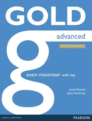 GOLD ADVANCED MAXIMISER WITH KEY | 9781447907060 | EDWARDS, LYNDA/NEWBROOK, JACKY | Llibreria Drac - Librería de Olot | Comprar libros en catalán y castellano online