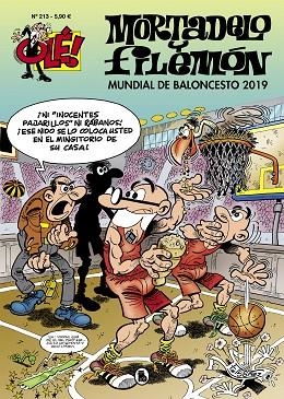 MUNDIAL DE BALONCESTO 2019 (OLÉ! MORTADELO 213) | 9788402423641 | IBÁÑEZ, FRANCISCO | Llibreria Drac - Llibreria d'Olot | Comprar llibres en català i castellà online