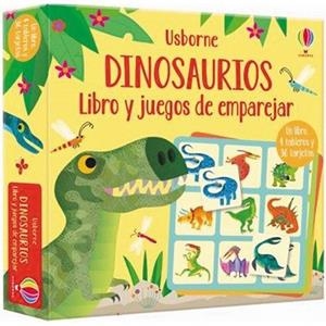 DINOSAURIOS. LIBRO Y JUEGOS DE EMPAREJAR | 9781474985840 | AA.DD. | Llibreria Drac - Llibreria d'Olot | Comprar llibres en català i castellà online