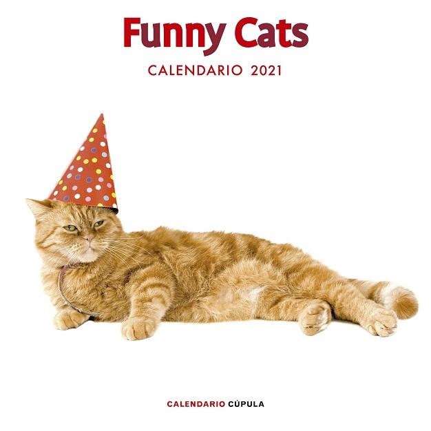 CALENDARIO FUNNY CATS 2021 | 9788448027674 | AA.DD. | Llibreria Drac - Librería de Olot | Comprar libros en catalán y castellano online