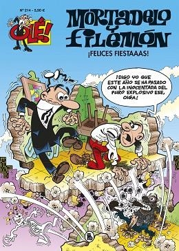 FELICES FIESTAAAS! (OLÉ! MORTADELO 214) | 9788402423979 | IBÁÑEZ, FRANCISCO | Llibreria Drac - Llibreria d'Olot | Comprar llibres en català i castellà online