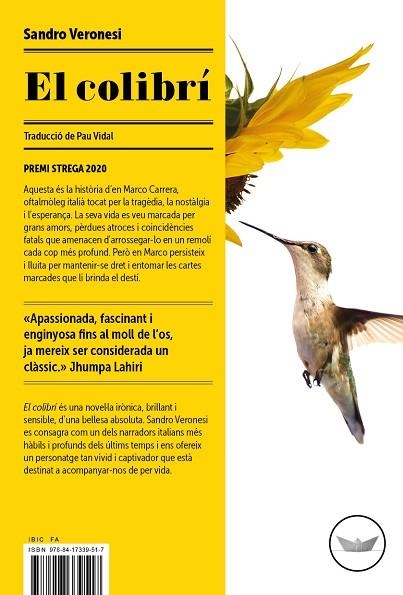 COLIBRÍ, EL | 9788417339517 | VERONESI, SANDRO | Llibreria Drac - Llibreria d'Olot | Comprar llibres en català i castellà online