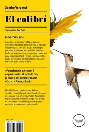 COLIBRÍ, EL | 9788417339517 | VERONESI, SANDRO | Llibreria Drac - Librería de Olot | Comprar libros en catalán y castellano online