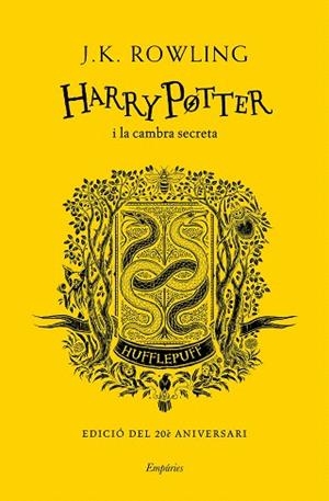 HARRY POTTER I LA CAMBRA SECRETA (HUFFLEPUFF) | 9788417879617 | ROWLING, J.K. | Llibreria Drac - Llibreria d'Olot | Comprar llibres en català i castellà online