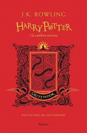 HARRY POTTER I LA CAMBRA SECRETA (GRYFFINDOR) | 9788417879600 | ROWLING, J.K. | Llibreria Drac - Llibreria d'Olot | Comprar llibres en català i castellà online