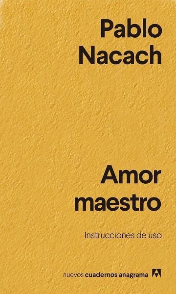 AMOR MAESTRO | 9788433916402 | NACACH, PABLO | Llibreria Drac - Librería de Olot | Comprar libros en catalán y castellano online