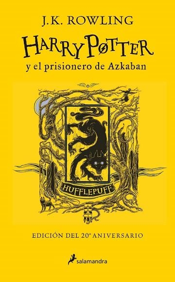 HARRY POTTER Y EL PRISIONERO DE AZKABAN (EDICIÓN HUFFLEPUFF DEL 20º ANIVERSARIO) | 9788418174100 | ROWLING, J.K. | Llibreria Drac - Librería de Olot | Comprar libros en catalán y castellano online