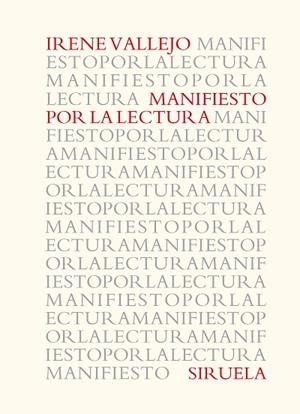 MANIFIESTO POR LA LECTURA | 9788418436369 | VALLEJO, IRENE | Llibreria Drac - Llibreria d'Olot | Comprar llibres en català i castellà online