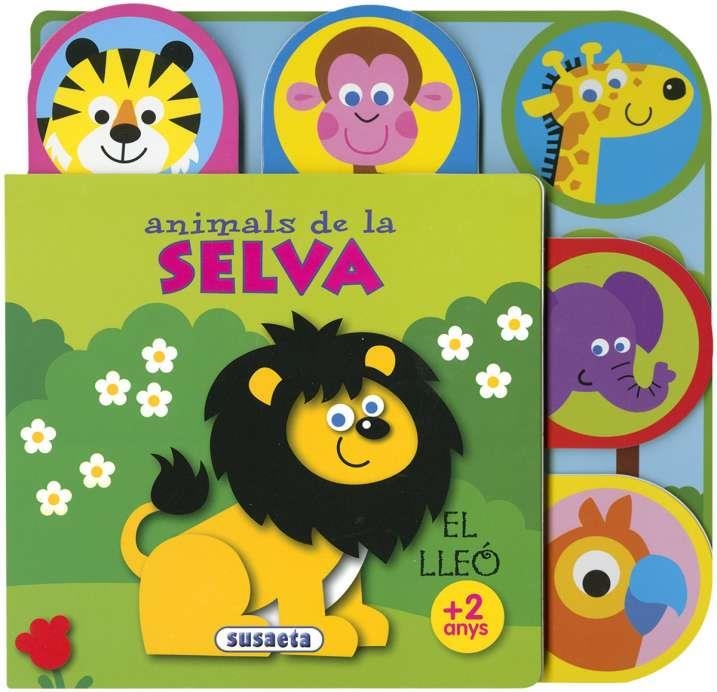ANIMALS DE LA SELVA | 9788467773590 | SUSAETA | Llibreria Drac - Llibreria d'Olot | Comprar llibres en català i castellà online