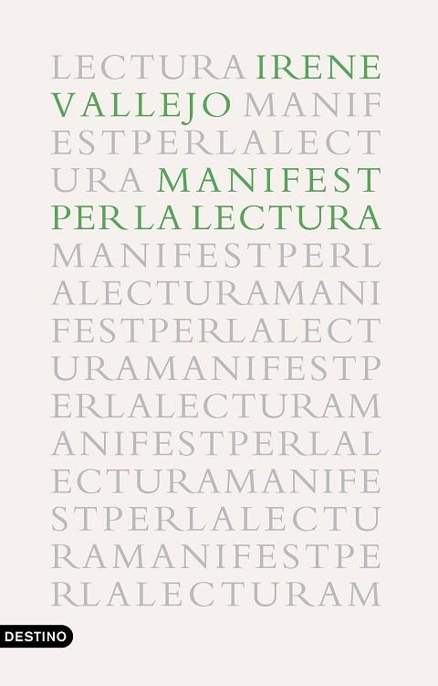 MANIFEST PER LA LECTURA | 9788497103114 | VALLEJO, IRENE | Llibreria Drac - Librería de Olot | Comprar libros en catalán y castellano online
